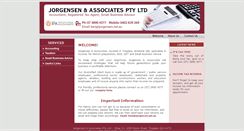 Desktop Screenshot of jorgensen.net.au